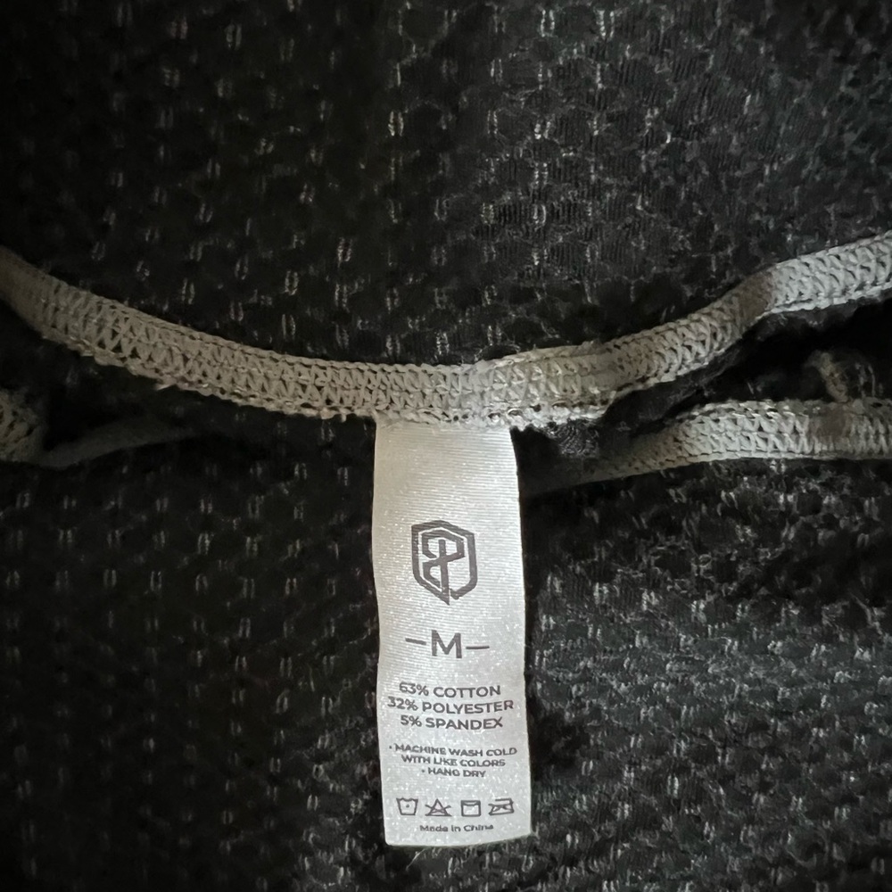 Gray Textured Joggers - Picture 5 of 6